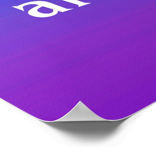 Uw houding bepaalt uw hoogte-Poster Poster (Hoek)