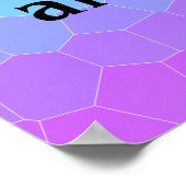 Uw houding bepaalt uw hoogte-Poster Poster (Hoek)