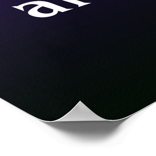 Uw houding bepaalt uw hoogte-Poster Poster (Hoek)