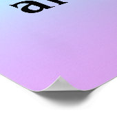 Uw houding bepaalt uw hoogte-Poster Poster (Hoek)