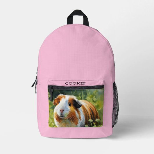 Uw huisdier foto bedrukte rugzak (Voorkant)