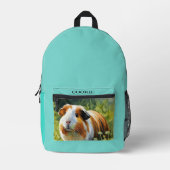 Uw huisdier foto bedrukte rugzak (Voorkant)