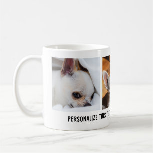 Uw huisdier hond chihuahua aangepaste foto's colla koffiemok
