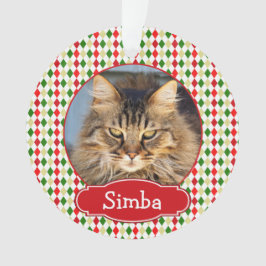 Uw huisdier Kerstversiering Harlequin Ornament