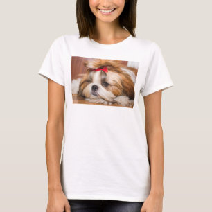 Uw huisdier puppy foto cadeau hondenliefhebber t-shirt