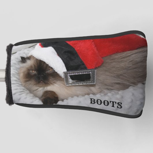 Uw huisdieren Foto Gepersonaliseerde Golf Head Hoe Golfheadcover (Voorkant)