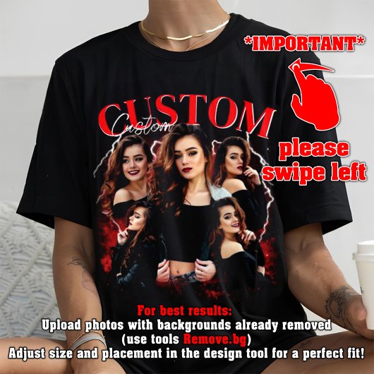 UW IDEE Bootleg AANPASSEN T-shirt