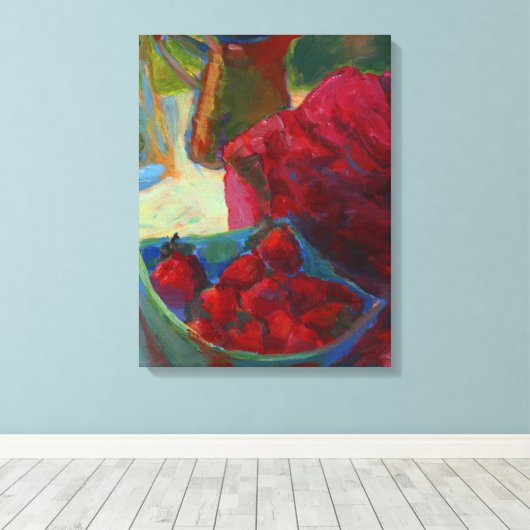 Uw illustratie uploaden | Aangepast schilderen omz Canvas Afdruk (Insitu (Houten vloer))