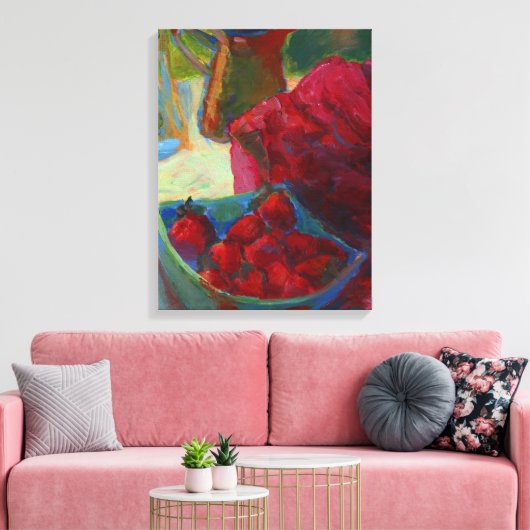 Uw illustratie uploaden | Aangepast schilderen omz Canvas Afdruk (Insitu (Woonkamer))