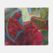 Uw illustratie uploaden | Aangepast schilderen omz Fleece Deken (Voorkant (Horizontaal))