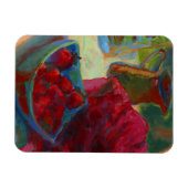 Uw illustratie uploaden | Aangepast schilderen omz Magneet (Horizontaal)