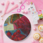 Uw illustratie uploaden | Aangepast schilderen omz Papieren Bordje (Feest)