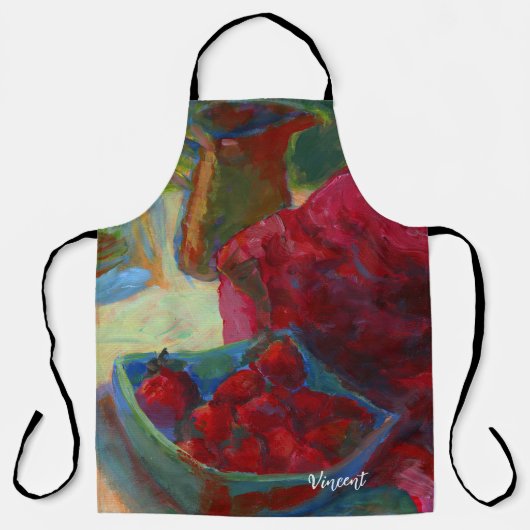 Uw illustratie uploaden | Aangepast schilderen omz Schort (Voorkant)