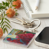 Uw illustratie uploaden | Aangepast schilderen omz Sleutelhanger (Voorkant Rechts)