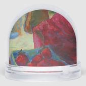 Uw illustratie uploaden | Aangepast schilderen omz Sneeuwbol (Achterkant)