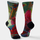 Uw illustratie uploaden | Aangepast schilderen omz Sokken (Gebogen)