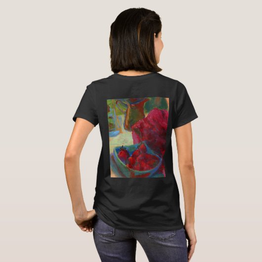 Uw illustratie uploaden | Aangepast schilderen omz T-shirt (Achterkant volledig)