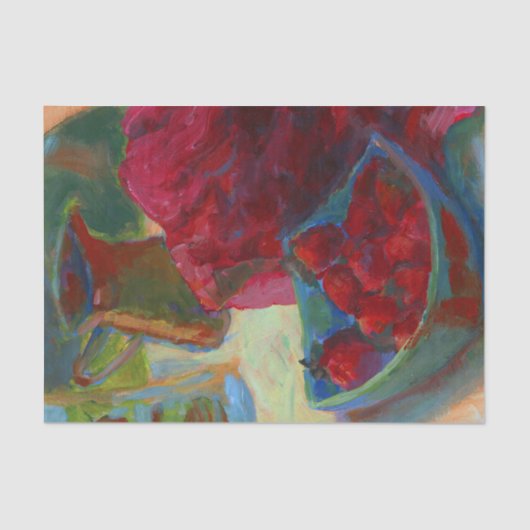 Uw illustratie uploaden | Aangepast schilderen omz Tissuepapier (Voorkant)