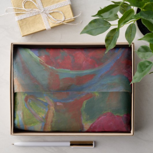 Uw illustratie uploaden | Aangepast schilderen omz Tissuepapier (Geschenk)