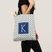 Uw Initiaal | Polka Dots Tote Bag (Dichtbij)