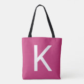 Uw Initiaal Tote Bag (Achterkant)