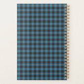 Uw initialen op Angus District Ancient tartan Planner (Achterkant)