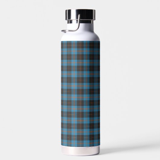 Uw initialen op Angus District Ancient tartan Waterfles (Rechts)