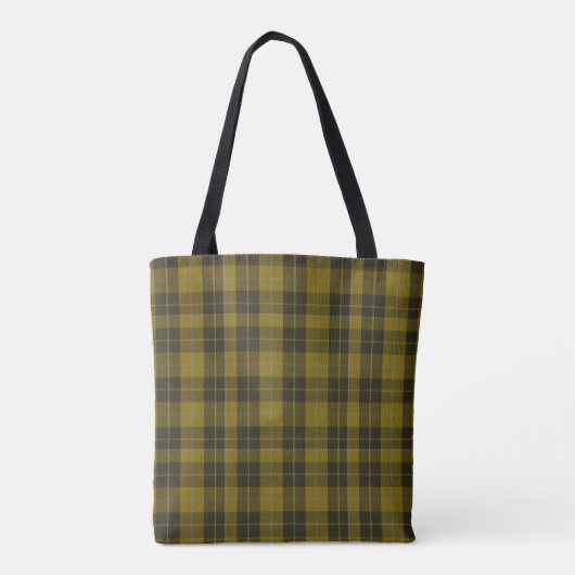 Uw initialen op Barclay Dress Clan Tartan Tote Bag (Achterkant)
