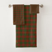 Uw initialen op Bruce Clan tartan Bad Handdoek (Insitu)