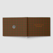 Uw initialen op Bruce Clan tartan Gastenboek (Volledig)