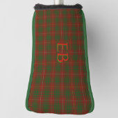 Uw initialen op Bruce Clan tartan Golfheadcover (Draai 90)