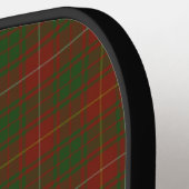 Uw initialen op Bruce Clan tartan Pickleball Paddle (Links Detail)