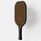 Uw initialen op Bruce Clan tartan Pickleball Paddle (Links)