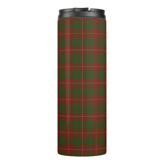 Uw initialen op Bruce Clan tartan Thermosbeker (Achterkant)