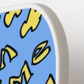 Uw Initialen Pickleball Paddle (Links Detail)