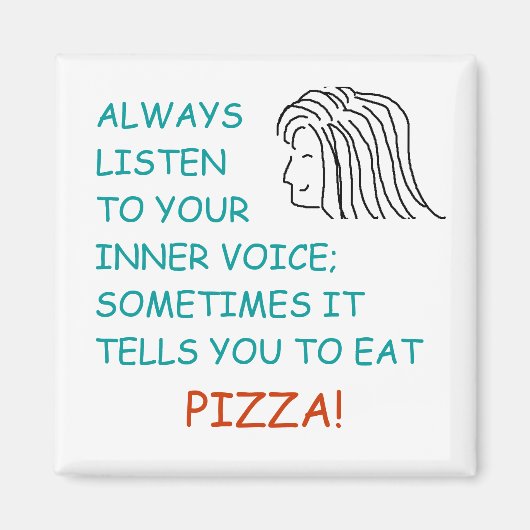 UW INNERLIJKE STEM - magneet - Gepersonaliseerd (Voorkant)