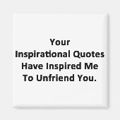 Uw Inspirerend offertes Magneet (Voorkant)