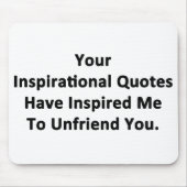 Uw Inspirerend offertes Muismat (Voorkant)