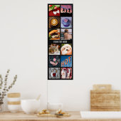 UW INSTAGRAM FOTOS aangepaste poster voor collage (Keuken)