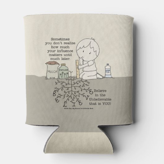 Uw invloed is van belang blikjeskoeler (Achterkant)