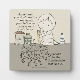 Uw invloed is van belang fotoplaat