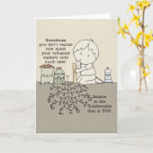 Uw invloed is van belang kaart (Gele Bloem)