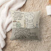 Uw invloed is van belang kussen (Deken)