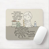 Uw invloed is van belang muismat (Met muis)