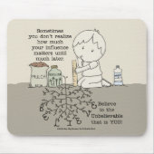 Uw invloed is van belang muismat (Voorkant)