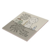 Uw invloed is van belang tegeltje (Zijkant)