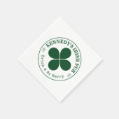 UW IRISH PUB Eat Drink & Be Irish Napkins Servet (Hoek)