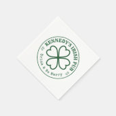 UW IRISH PUB Eat Drink & Be Irish Napkins Servet (Hoek)