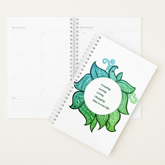 Uw jaarplanner planner (Display)