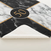 Uw Jubileum of verjaardagscadeau Sherpa deken (3/4)